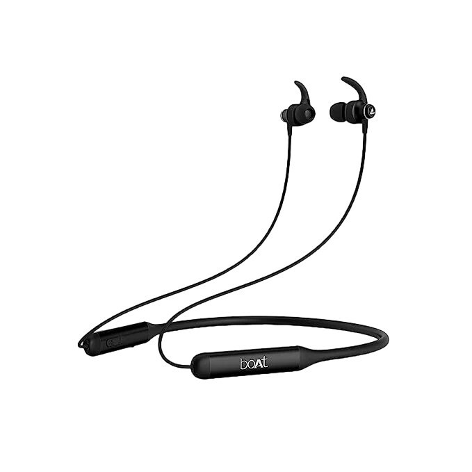 Boat Rockerz 335 Wireless Neckband Bluetooth Earphones – 30H Playback, Qualcomm Aptx HD, ASAP Fast Charge, IPX5 Water Resistant, Deep Bass Sound - Image 3
